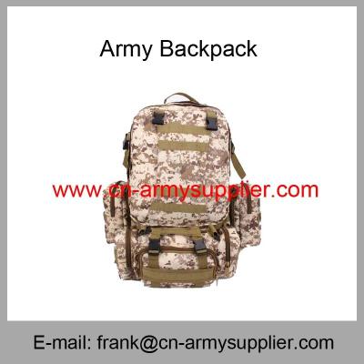 China Wholesale Cheap China Army Oxford Nylon Polyester Police Military Camo Backpack en venta