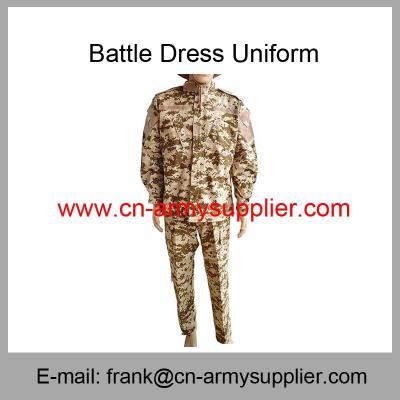 China Wholesale Cheap China Military Digital Desert Camo Police Army Combat Uniform for sale