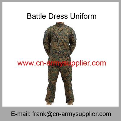 China Wholesale Cheap China Military Camouflage Ripstop Police Army Combat Uniform ACU for sale