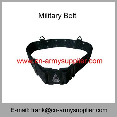 China Wholesale Cheap China Tactical PP Navy Blue Military Plastic Buckle Army Belt for sale