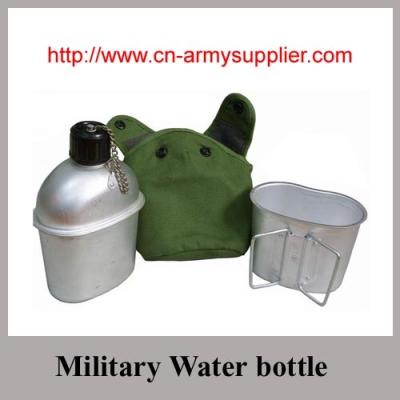 China Servidor de mesa del ejército y botella de agua militar tienda de socorro estilo mochila 3P para militares en venta