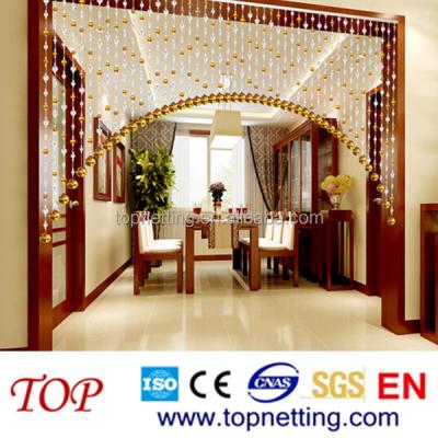 China Crystal Hanging Decorative Wedding Room Crystal Bead Curtain for sale