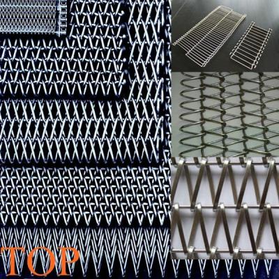 China Heat Resistant 304 316 Stainless Steel Conveyor Belt Mesh for sale