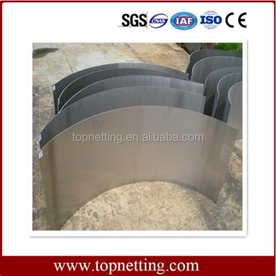 China Corrosion Resistance Static Wedge Wire Screen Sieve for sale