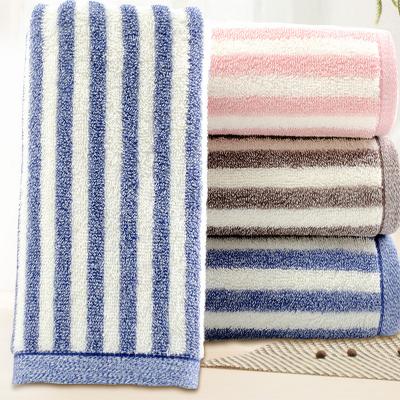 China Household European Direct Adult Couples Manufacturers Style Absorbent Cotton Soft Face Towel for sale