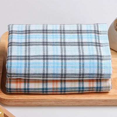 China QUICK DRY Sunvim Class A Household Cotton Plaid Pattern Soft Absorbent Face Towel For Adults for sale