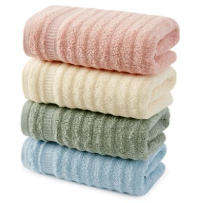 China QUICK DRY Manufacturers Head Household Couples Cotton Soft Thickened Face Towel for sale