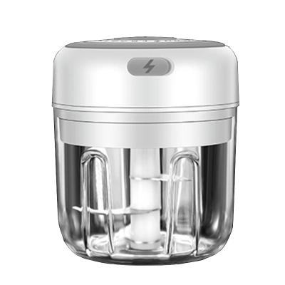 China Portable Electric Meat Processing Chopper Mini Food Processors Kitchen 250ML Viable Meat Mincer for sale