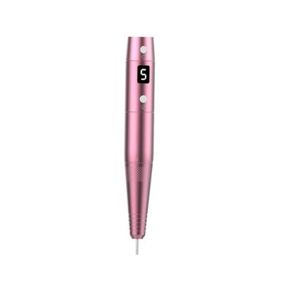 China wireless & Hot Selling Mini Rechargeable With Usb Nail Polisher Portable Beauty Machine Nail Grinder Machines Manicure Cleaning Nail Drill Pen for sale