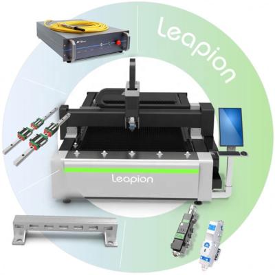 中国 Laser CUTTING Leapion fiber laser cutting machine, with small working size, laser cutting machine for metal sheet 販売のため