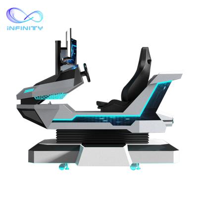 China New design vr 9d amusement park immersive driving simulator classic 9d racing game machine for sale