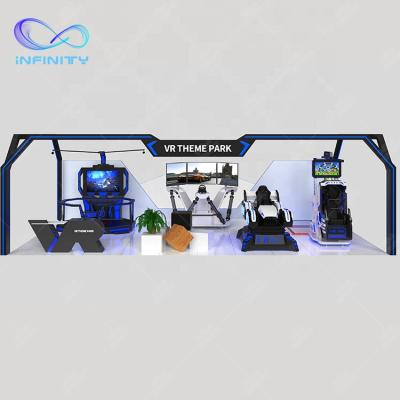 China Single & New Design Technology Small Business Professional Vr Theme Park Equipment 9D Vr Game Zone for sale