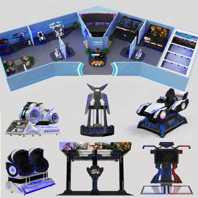 China Single & professional design branding VR business 9d vr arena game park virtual reality machine for game shopping area for sale