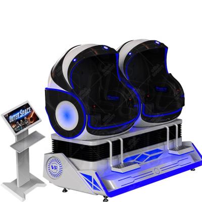 China Amusement Park 2 Seats Virtual Reality Vr Arcade Cinema 9D Vr Egg Chair With Vr Glasses For Sale for sale