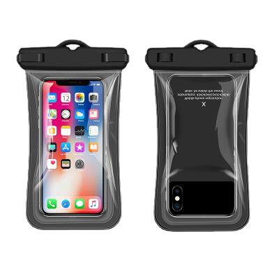 China Clear Floating Waterproof Top Phone Pouch TPU Dry Case Recyclable for sale