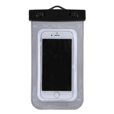 China Recyclable Cheap Waterproof PVC Cell Phone Bag Clear Waterproof Phone Pouch for sale