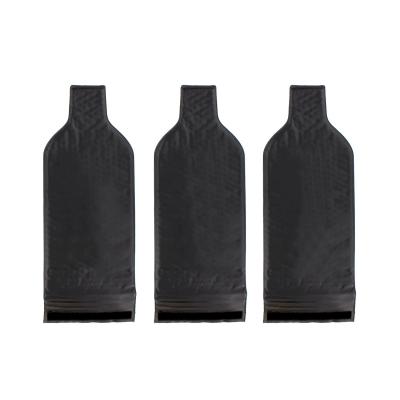 China Recyclable Hot Selling Bottle Protector Bags Weekend Wine Travel Bubble Bag for sale