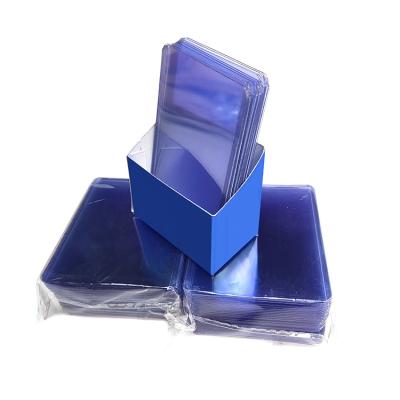 China Factory Supply Recyclable Card Sleeves Hard Plastic Holders Trading Card Protectors for sale