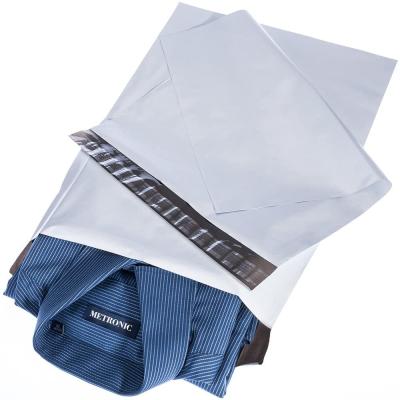 China Disposable White Poly Mailers Shipping Envelopes Mailing Bags for sale