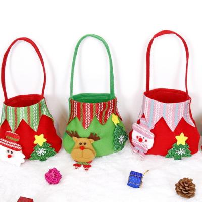 China Gift Kids Candy Packet Christmas Gift Bags Gift Wrapping Ornament for sale