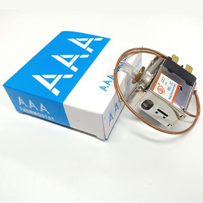 China Copper Auto Air Conditioner Slim 3A Thermostat With Copper Capillary for sale