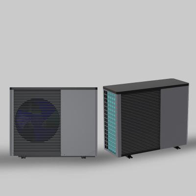 China COP EVI Air Source Heat Pump Pompa Di Calore Aria Acqua For Cold Climate Outdoor Stylish Elevated Area for sale