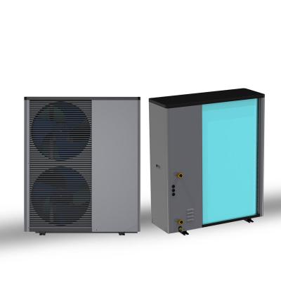 China China outdoor factory OEM -25 degree R290 air source heat pump high temperature available low temperature heat pump for sale