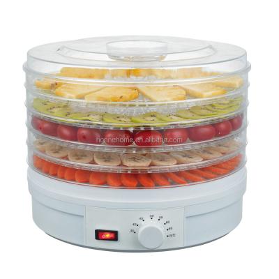 China High Efficiency Easy Operate Food Dehydrator Machine 5 Trays Fruit And Vegetable Dryer Food Dehydrator for sale