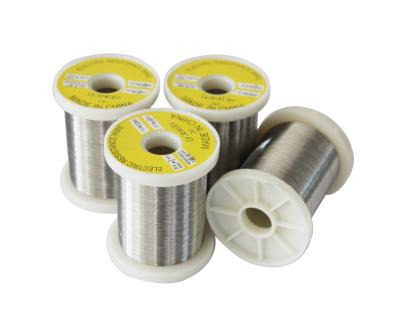 China Industry popular product pure nickel wire np1 for heating for sale