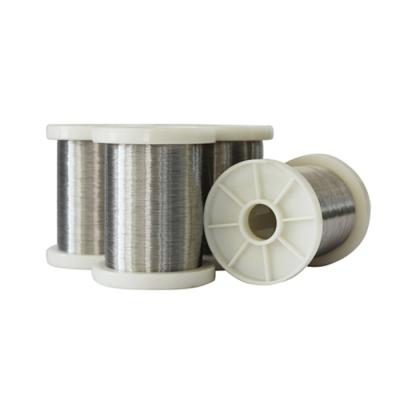 China Industry Cr15Ni60 Nicr Alloy Nichrome Resistance Heating Wire 60/15 for sale