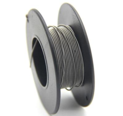 China Resistance and heating element NiCr alloy cr10ni90 fused clapton nichrome 90 wire vape wire coils for ecig for sale