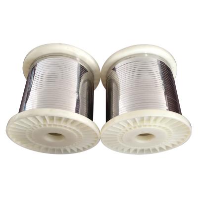 China nicr 80/20 nickel chrome alloy wire nichrome ni80cr20 heating tape for sale