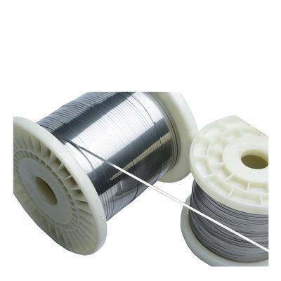 China Electrical Resistance High Strength Nichrome NiCr 80/20 flat wire ni80 cr20 ribbon wire for sale