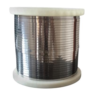 China Heating highly recommend 0Cr27Al7Mo2 fecral ribbon / flat wire resistance elements for sale