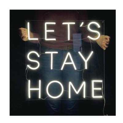 China Customs Flex Neon Sign Acrlyic Happy Birthday Buildings Factory Party Wall Lead Light Neon Light Letter for sale