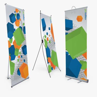 China Talking Activities Custom Advertising Retractable Outdoor Durable Size 60 X 160 Cm 80 X 180 Cm X Stand Banner for sale