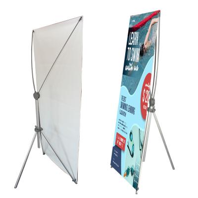 China Outdoor Advertising 60*160/80*180 Talking Standing X-structure Stand Banner Stand Display Stand for sale