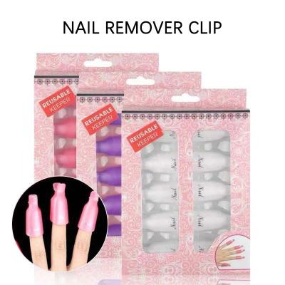 China Nail Art Soak Off Clip Plastic Nail UV Gel Polish Remover Wrap Remover Wrap For Nail Tools HN-103 for sale