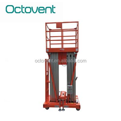 China Rig works double mast electric lifter with hand pump for sale