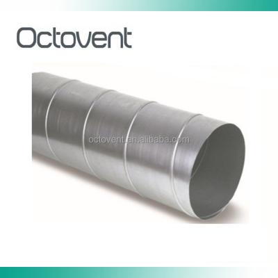 China Ventilation system for land & Marine Galvanized Spiral Vent Air Duct Spiral Duct for sale