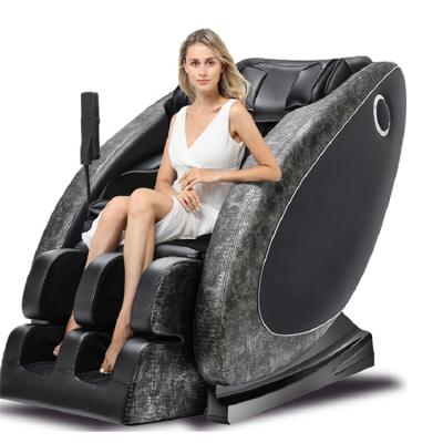 China Mini Hot Sale Customized 2021 AI Full Body Salon Cheap Portable Cordless Electric 4D Timing Control Body Weightless Massage Chair for sale