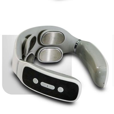 China Portable Best Selling Handheld Musical Neck Massager Rechargeable Passionate Kneading for sale