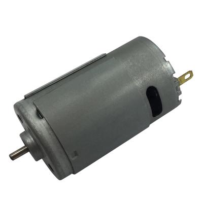 China rs-395 12v 24v 3000rpm 4500rpm 6000rpm small brush dc motor totally enclosed for compressor and vacuum cleaner for sale