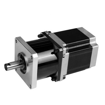 China 1:200 Reduction Ratio Torque Gear Reducer 1:4 NEMA 23 To High Geared Stepper Motor 52PA / 57BYG for sale