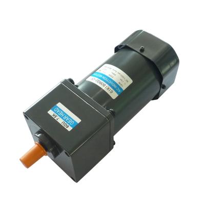 China 110v 220v Drip Proof High Torque Single Phase There Phase 180w AC Induction Gear Motor for sale