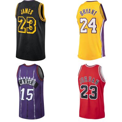 China Shirts & High Quality Custom Tops N.b.a Basketball Jersey For 30 Teams Sublimation N.b.a Jerseys 6 Curry James 30 Basketball Wear Sports Jersey for sale