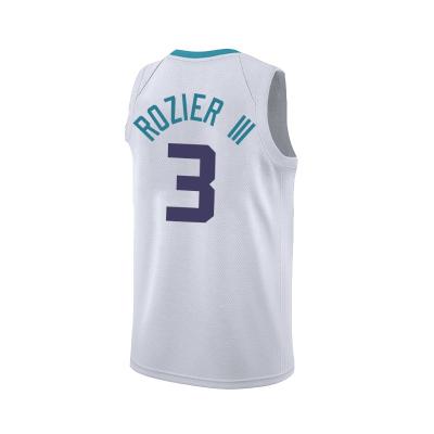 China Best Quality Lame-lo Ball 2# Charlotte City Basketball Jersey Cheap Wear Breathable Hornets Sports Uniforms For Men Embroidered Tank Top for sale