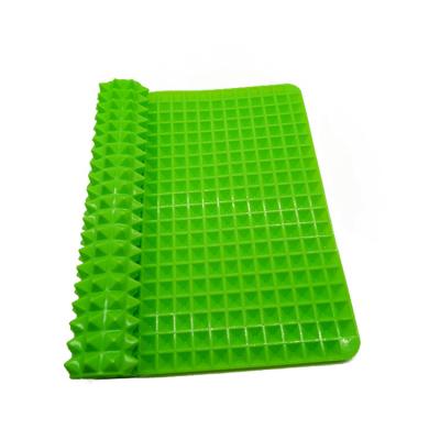 China Disposable Non-Stick Silicone Pyramid Baking Mat Microwave Safe Food Grade Silicone Baking Mat Pastry Custom Heat Resistant for sale