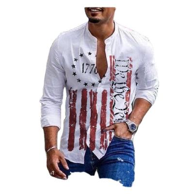 China Men's Solid Color Anti-Shrink Long Sleeve Shirts Men's Shirts Casual Cardigan Men's Shirts for sale