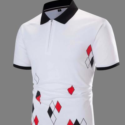 China Anti-Wrinkle Wholesale Mens Short Sleeves T-shirts Cotton Polo T Shirts For Men T-shirt Polo Shirt for sale